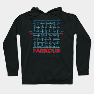 parkour maze shortcut Hoodie